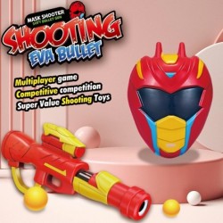 WOOPIE Set of Foam Ball Gun Rifle + Mask for Children Automatic Launcher 11 pcs.