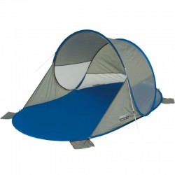 Beach tent Calvia, blue/grey