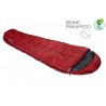 Sleepingbag Hight Peak TR300 left, darkred/gray