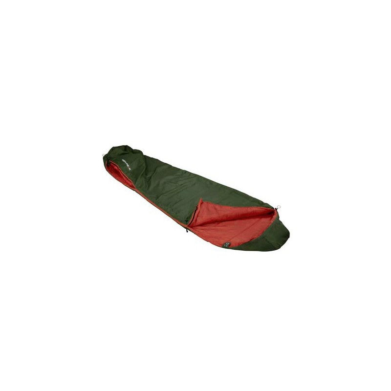 Sleepingbag High Peak Lite Pak 1200, green/red