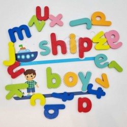 TOOKY TOY Pusle Tähestiku loomsete sõnade tähtede õppimine 57 tk.