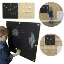 MASTERKIDZ Double-Sided Magnetic Chalkboard