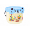 Magnetic Blocks in a Bucket 78 Elements Blue Kitten
