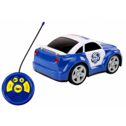 Cartoon Police Car Remote Controlled Lights Sounds