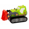 Cartoon Crawler Excavator To Disassemble DIY Green