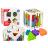 Educational Cube Sorter For Babies, Colorful Blocks