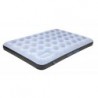 Air bed Double Comfort Plus, grey/blue/black, 197 x 138 x 20 cm