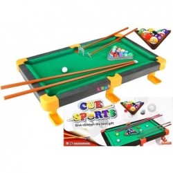 Portable pool table billiard kids game with accessories