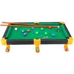 Portable pool table billiard kids game with accessories