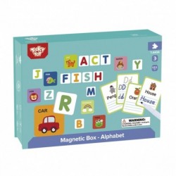 TOOKY TOY Alphabet Jigsaw Puzzle for Children Learning Writing Letters 151 pcs.