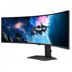 LCD Monitor SAMSUNG Odyssey G9 49" Gaming/Curved Panel VA 5120x1440 32:9 1 ms Swivel Height adjustable Tilt Colour