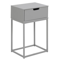 Bedside table MITRA grey