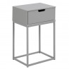 Bedside table MITRA grey