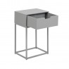 Bedside table MITRA grey