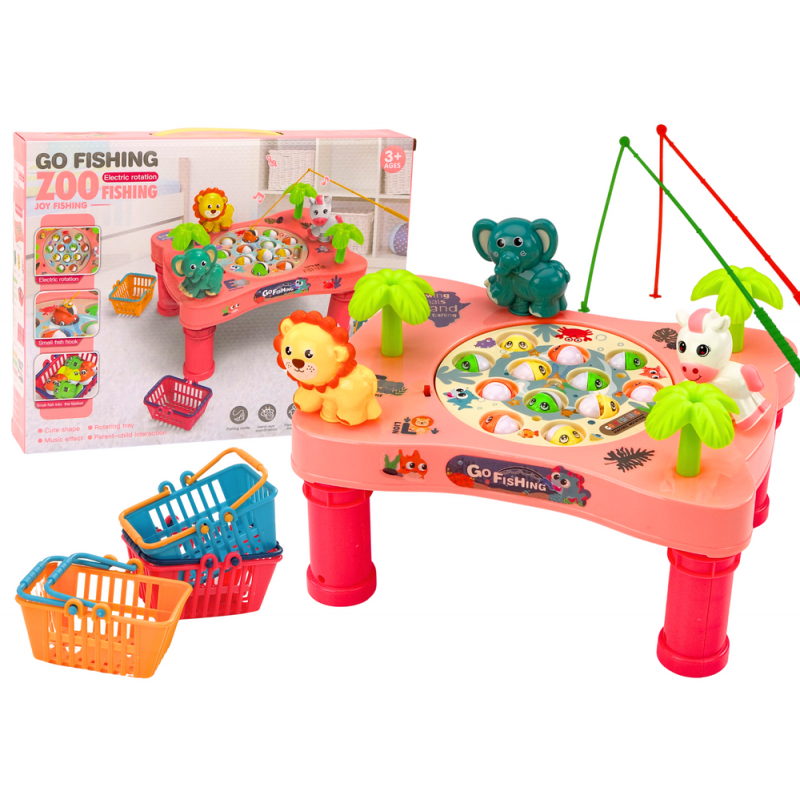 Fishing Arcade Game Pink Table