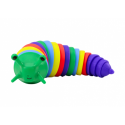 Flexible Snail Caterpillar Worm Sensory Antistress Colorful