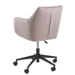 Desk chair NORA dusty rose