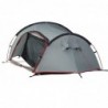 Tent Sparrow 2, lightgrey/darkgrey/red
