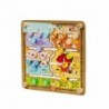 CLASSIC WORLD Puzzle Game 2in1 Educational Board Learning English for Children, Vocabulary and Farm