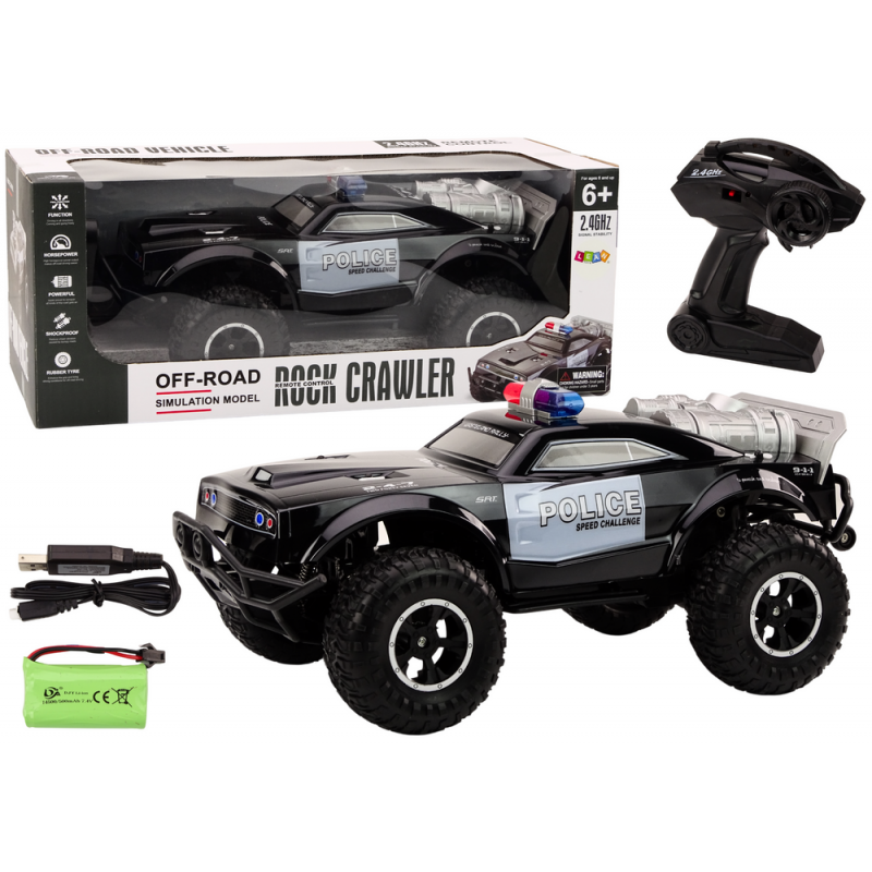 Off-road Remote Controlled Police Car RC 1:8