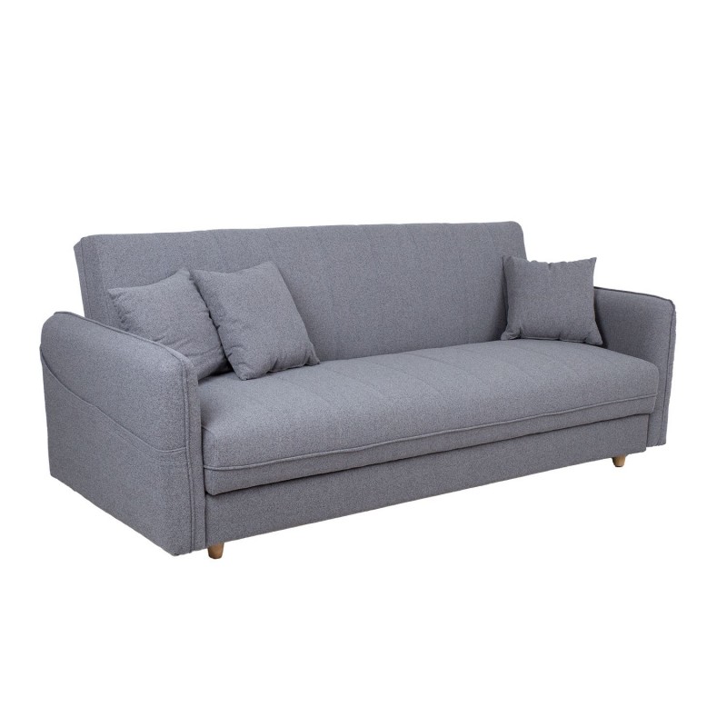 Sofa bed VISBY 200x88xH93cm, grey