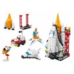 Construction Blocks Space Space Vehicle Rocket MIX