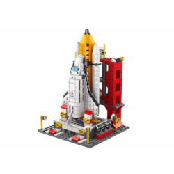 Construction Bricks Space Rocket 6in1 Space Vehicles 1000 pcs.