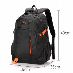 Daypack Aoking CITY SN57 15,6" Black/Orange