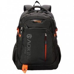 Бизнес рюкзак для ноутбука Aoking CITY SN57 15,6" Black/Orange