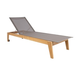 Deck chair BALI beige