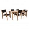 Dining set MALDIVE with 6 chairs