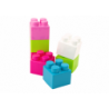 Large Construction Blocks in a Bag Colorful Stickers 12 Pieces