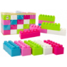 Large Oblong Construction Blocks in a Bag Colored Stickers 20 pcs