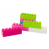 Large Oblong Construction Blocks in a Bag Colored Stickers 20 pcs