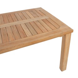 Table BALI 220x100xH75cm, teak