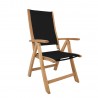 Dining set MALDIVEwith 6 foldable chairs