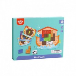 TOOKY TOY Magnetic Puzzle Puzzle Tetris Puzzle Noah's Ark 26 el.