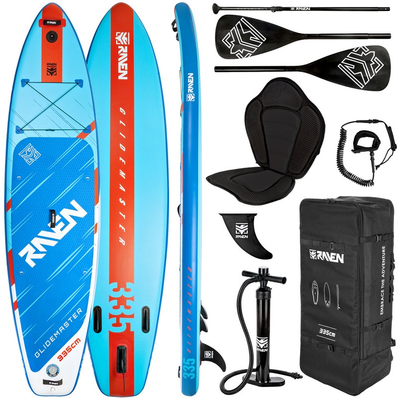 SUP aerusurfi laud Raven GlideMaster 335cm kajakiistmega