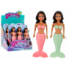 Wind-up Floating Water Mermaid Turquoise Pink Bath Doll MIX