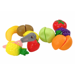 Fruit Cutting Set in a Box 9 Pieces Green Knife