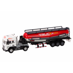 Truck With Trailer TIR 1:24 Car Truck Accessories Sounds Tanker
