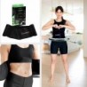 SET HULA HOOP HHM13 GREEN WITH WEIGHT + COUNTER HMS + WAIST SUPPORT BR163 BLACK PLUZ SIZE