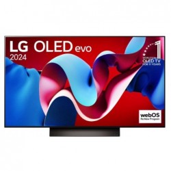 TV Set LG 48" OLED/4K/Smart 3840x2160 Wireless LAN Bluetooth webOS OLED48C41LA