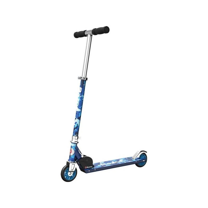 Razor A Shark Camo Scooter, Blue