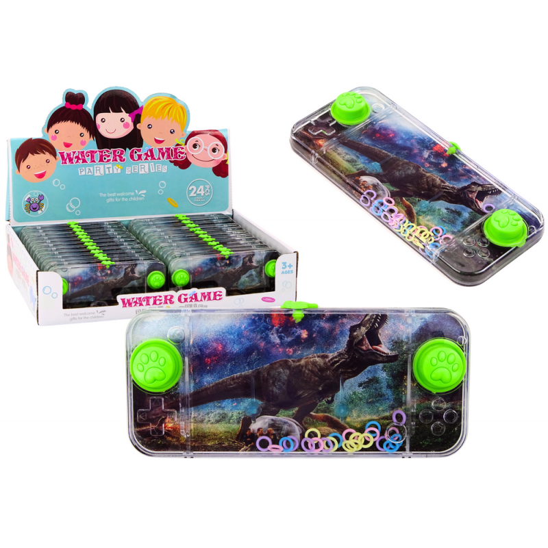 Water Arcade Game Dinosaur Tyrannosaurus Console Pad Green