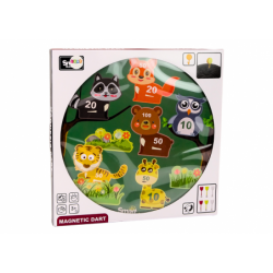 Magnetic Animals Green Arcade Darts Game
