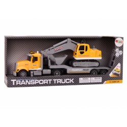 Lora Truck Crawler Excavator Lights Sounds Drive Yellow