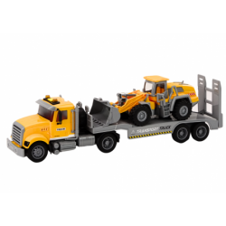 Lora Truck Excavator Lights Sounds Drive Yellow