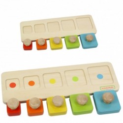 MASTERKIDZ Puzzle Learning Sizes and Colors