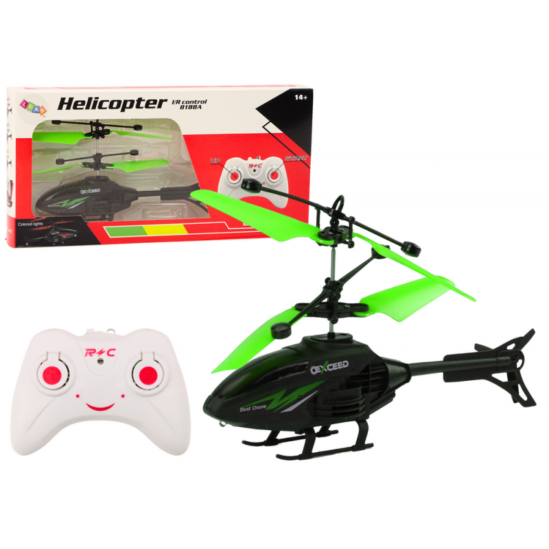 Remote Controlled RC Helicopter Gyroscope Green
